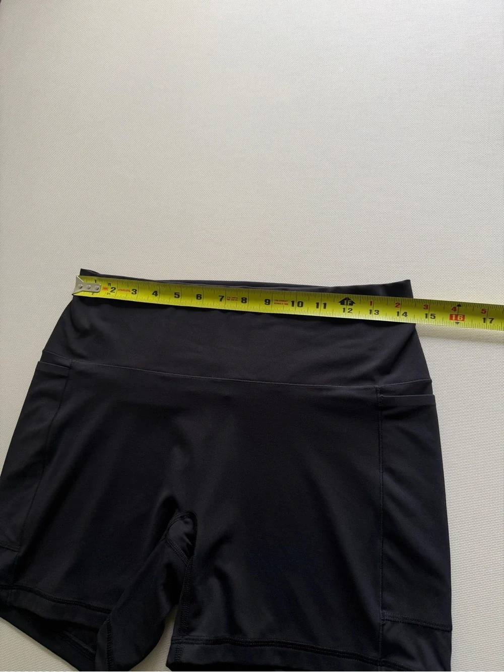 Uniqlo Black Women's High-Rise Bike Shorts